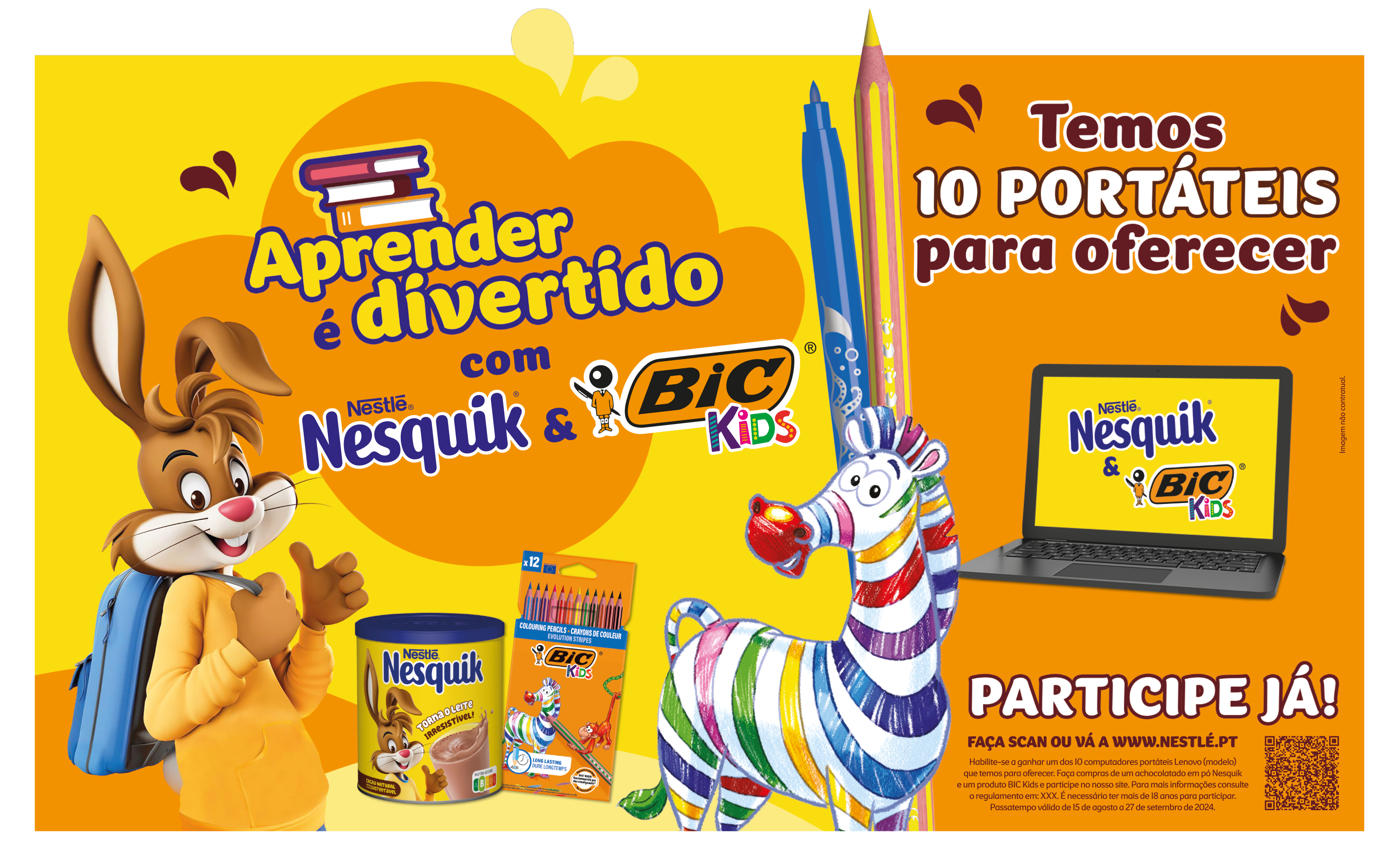 Nesquik campaign key visual